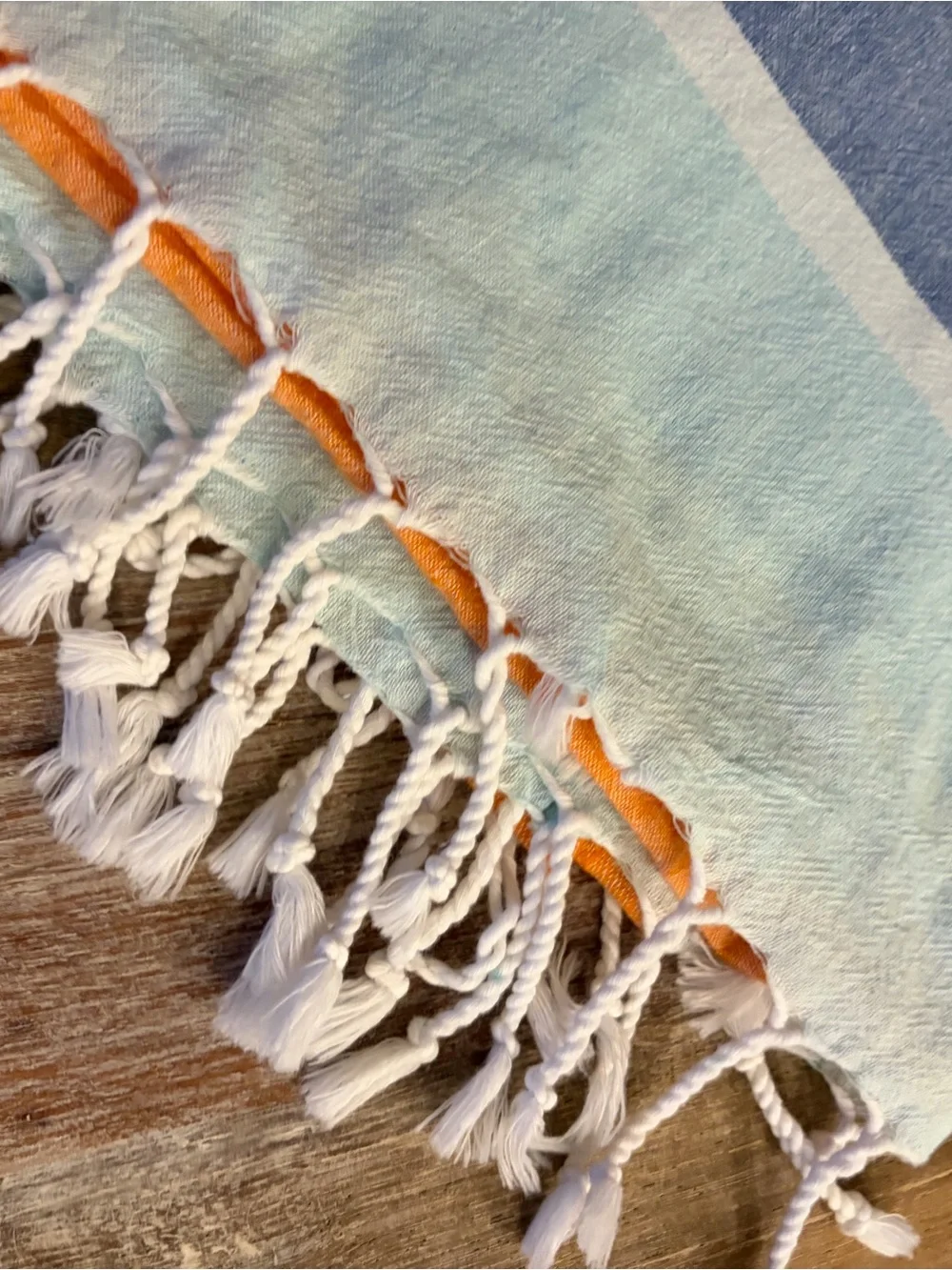 Pokoloko Poko Multipurpose Towel Turkish Cotton Fringe Scarf Blanket Throw Wrap